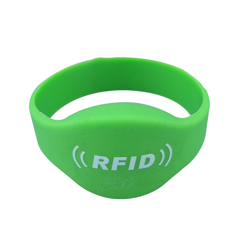 125KHZ TK4100 Gelang Gelang RFID Silikon Kalis Air Boleh Dipakai